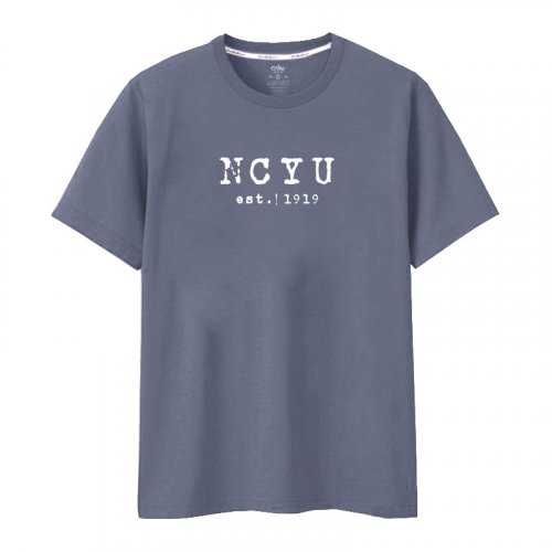 【團購限定，20件起做】N・C・Y・U嘉大印象純棉短T_夏夜藍